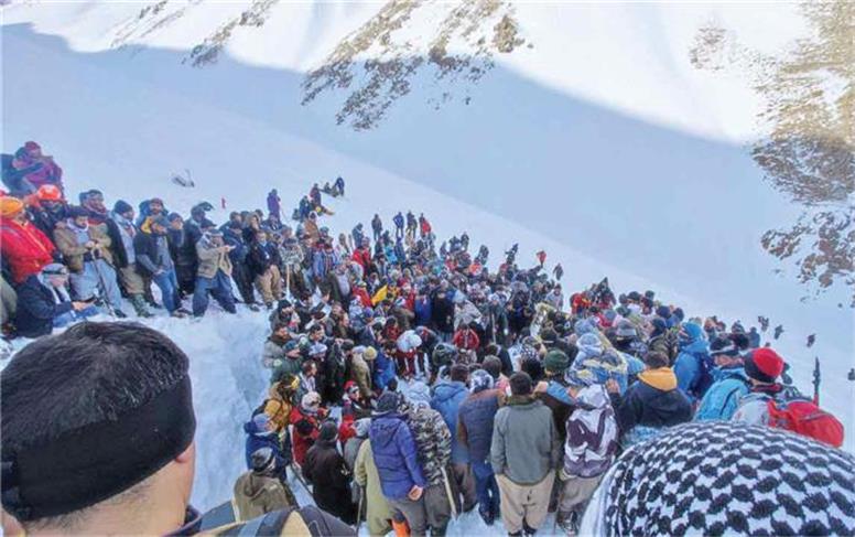 مرگ 3 کوهنورد در سقوط بهمن ارتفاعات اشنویه