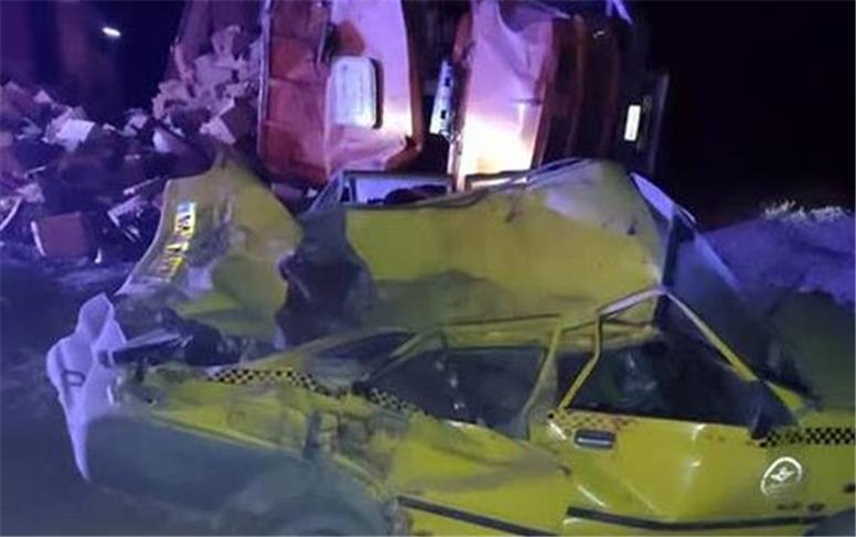4 کشته و زخمی در تصادف هولناک کامیون با پراید