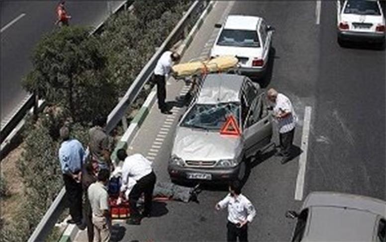 یک هزار و ۷۰۰ تصادف روزانه در تهران