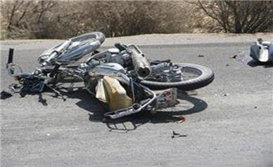 مرگ موتورسوار در تصادف با پژو