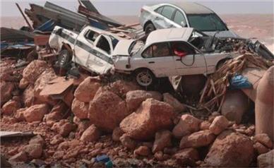 20 هزار کشته و مفقود در طوفان مرگبار لیبی