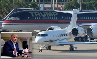 تصادف هواپیمای شخصی ترامپ با یک جت در فرودگاه فلوریدا