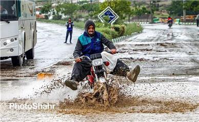 عکس/ تصویری پربازدید از سیلاب مشهد