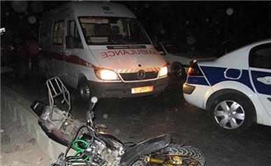 مرگ 2 موتورسوار در بزرگراه امام علی